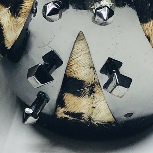 Sam Edelman Joya Ballet Flats Leopard Calf Hair - Picture 4 of 8